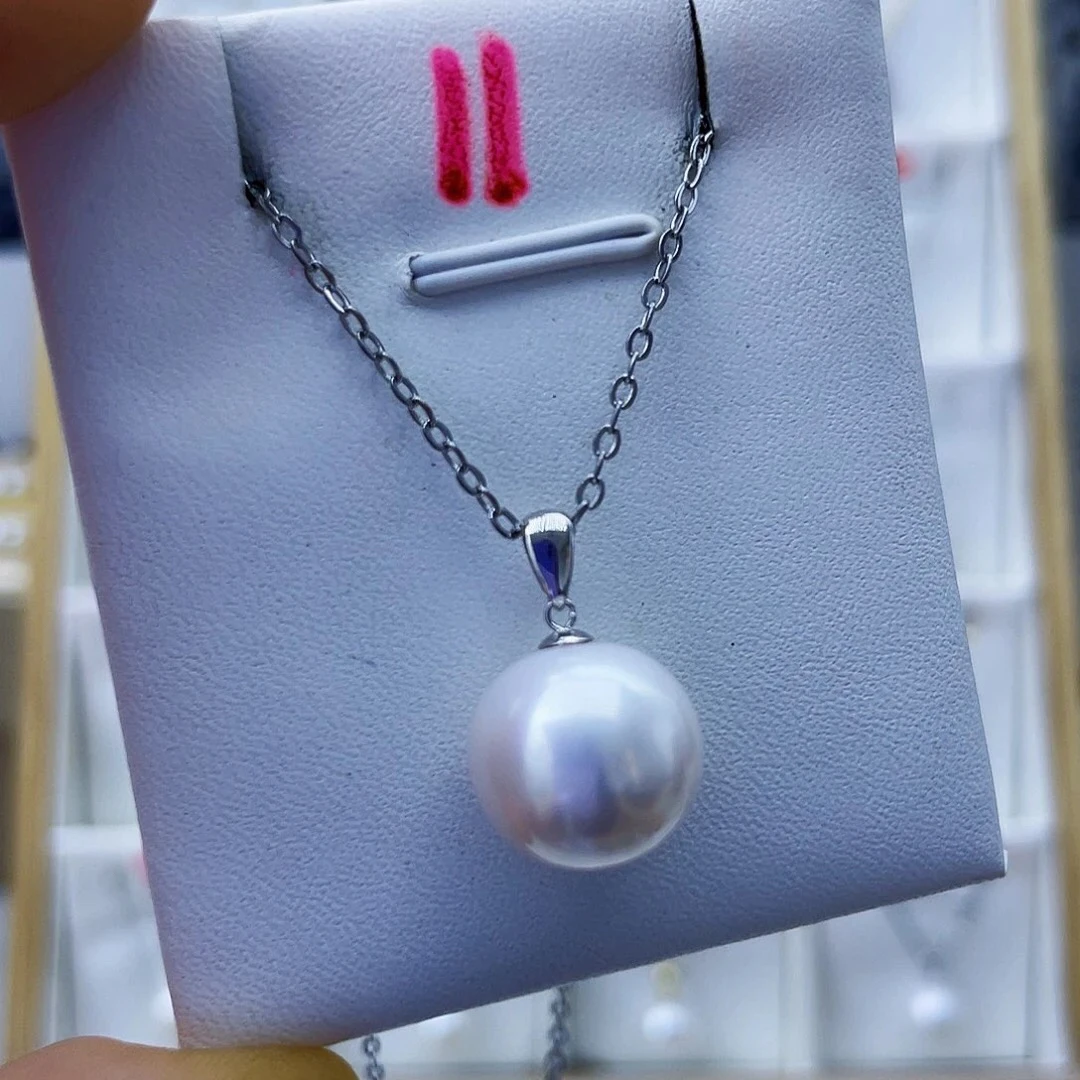 天然淡水珍珠吊坠13➕冷白