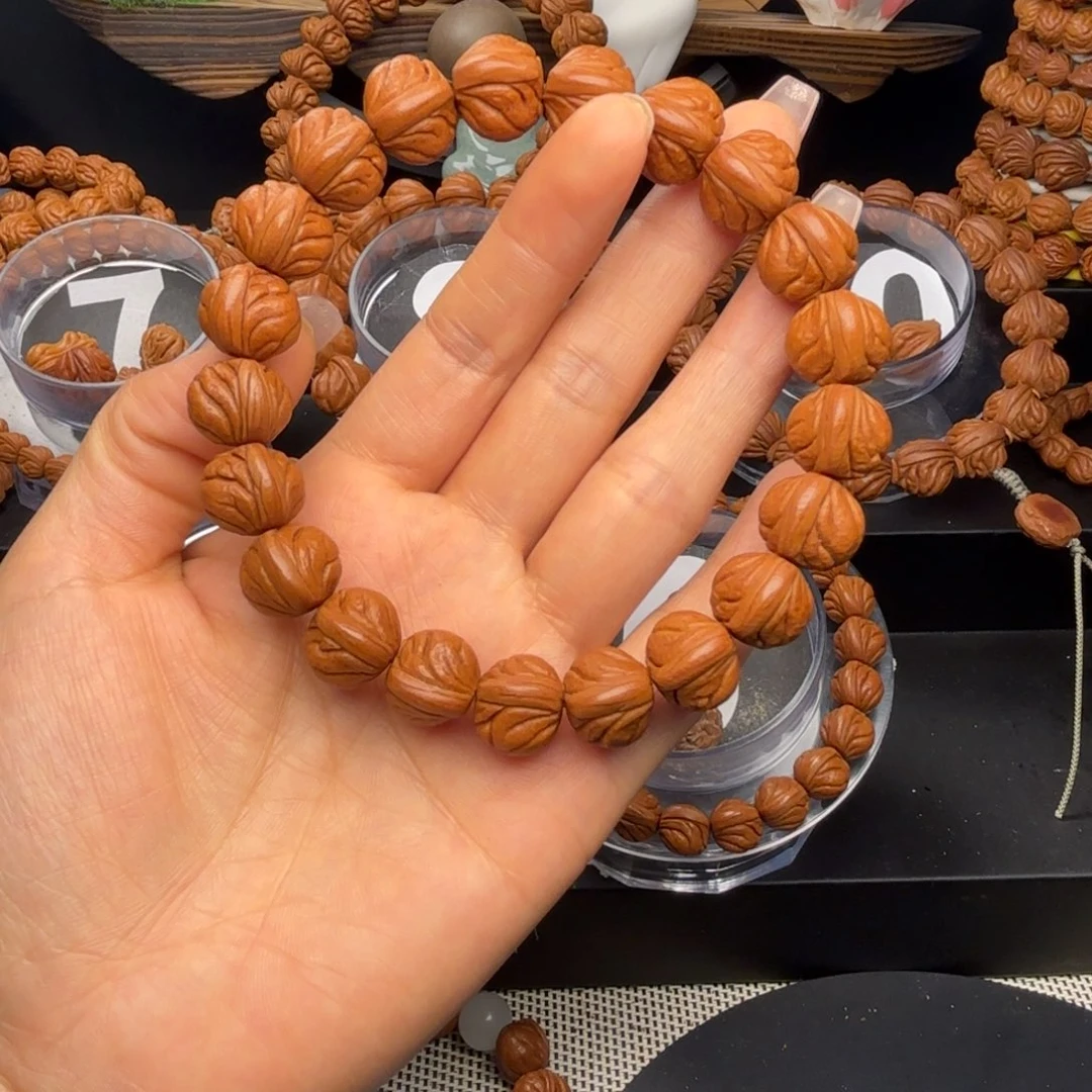 吊坠桃核野生双脊龙13尺寸