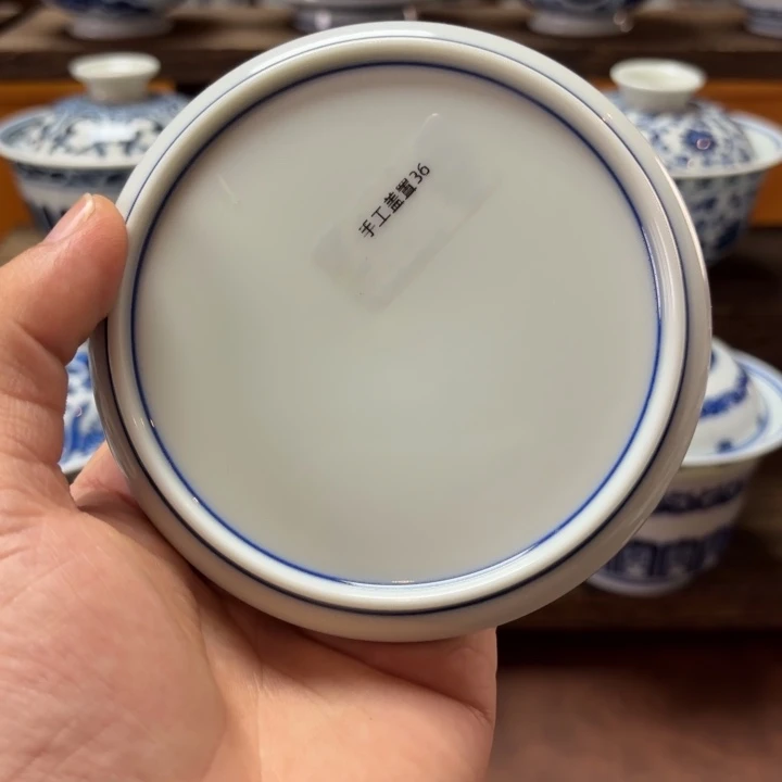 景德镇纯手工盖置