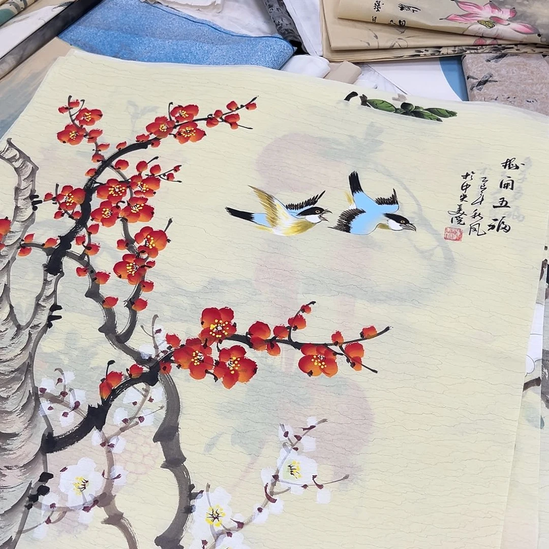 国画国画作品纯手绘