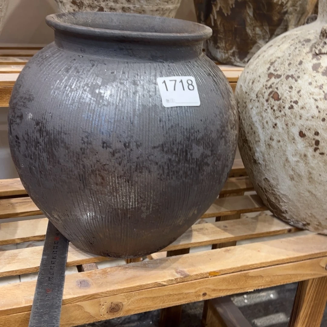 瓷片1718高26口14无孔的