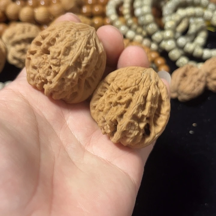 把件文玩核桃39左右暴雪，编号026