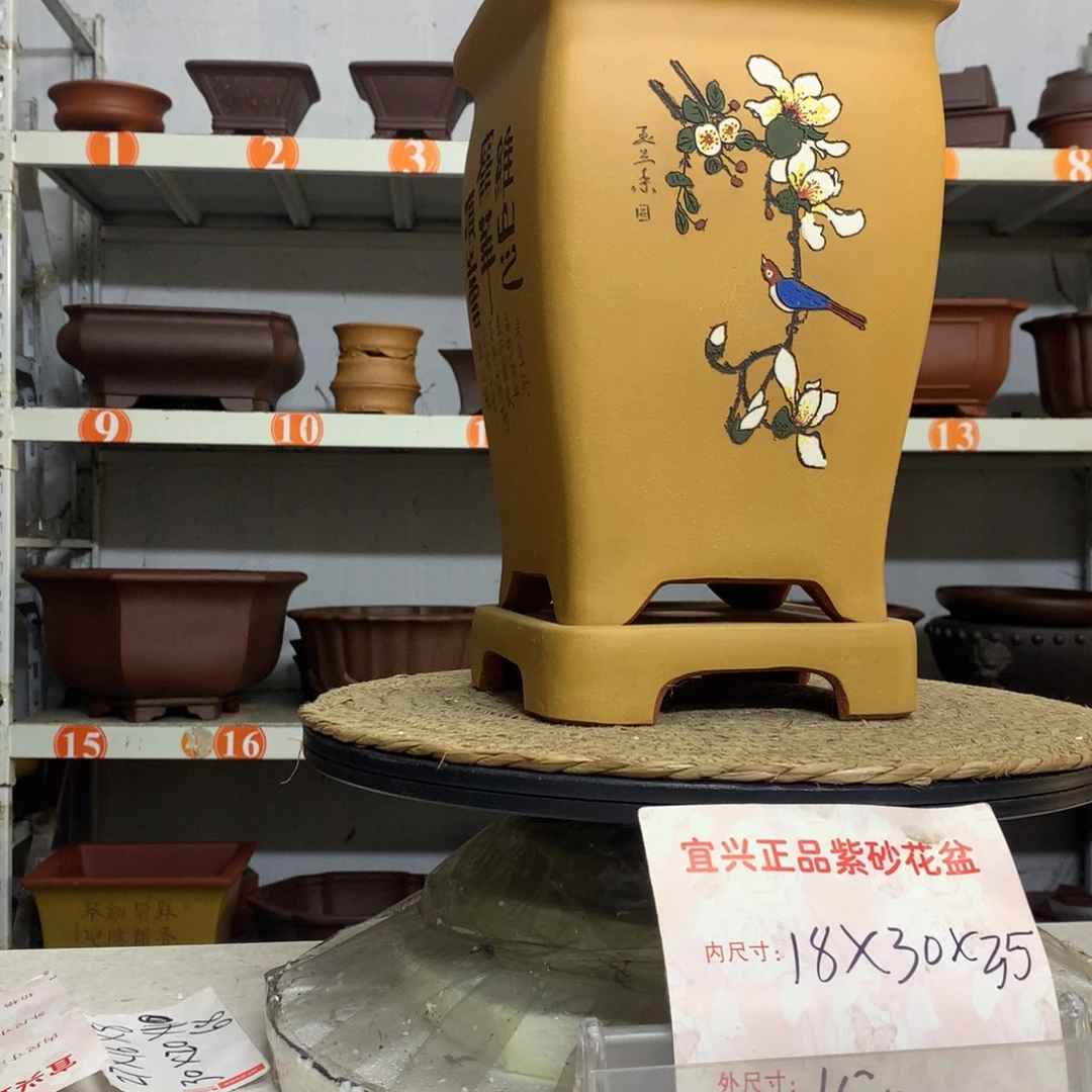 花盆紫砂精品紫砂花盆包邮