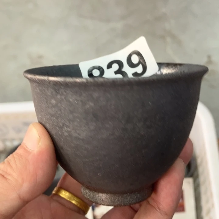 柴烧杯子与宝瓶大放漏