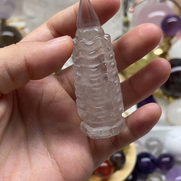 水晶未镶嵌珠宝半成品