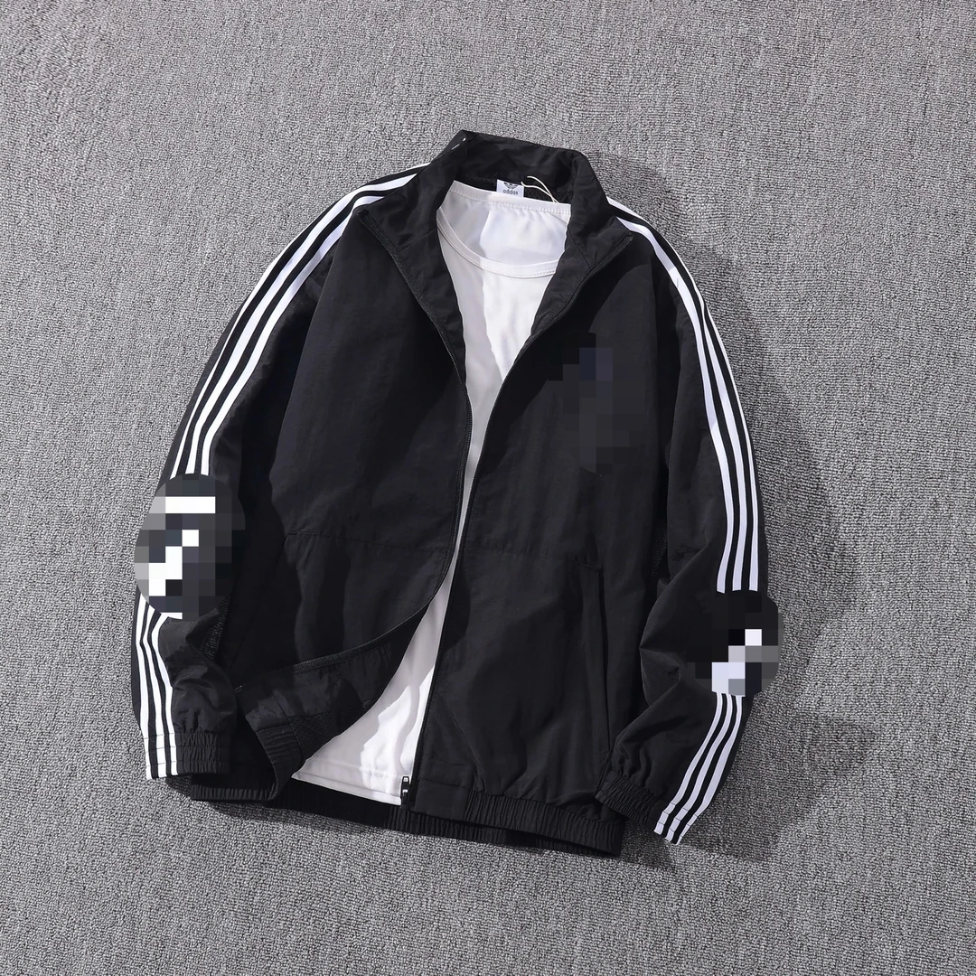 情侣运动休闲宽松防风立领薄外套