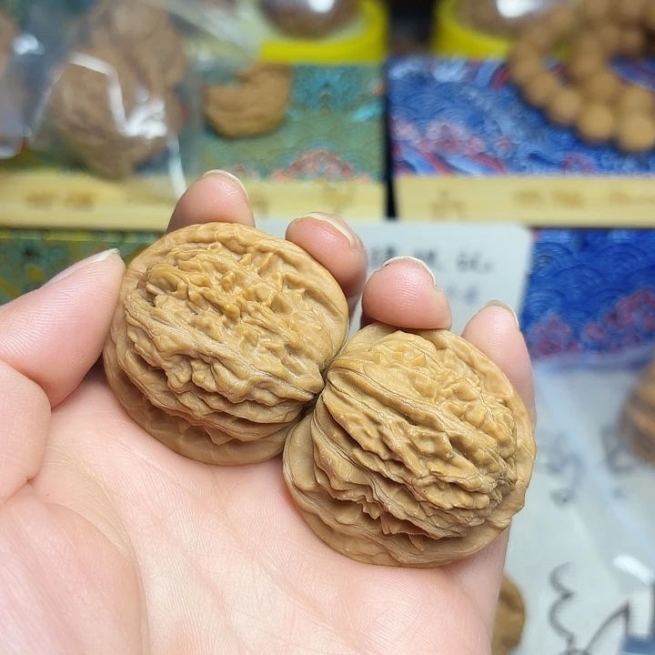 文玩核桃吊坠四座楼