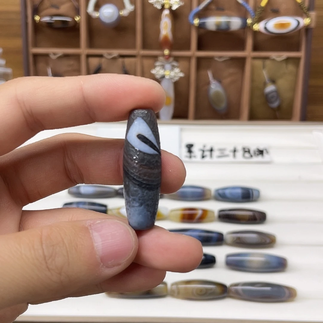 藕***集玛瑙/玉髓合金颈饰