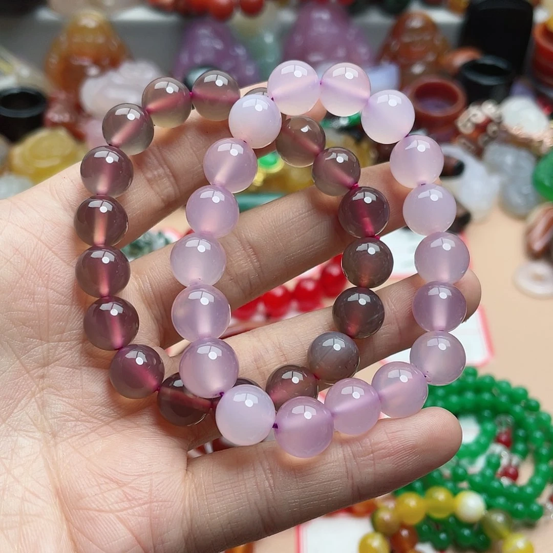 玛瑙/玉髓颈饰合金卷****宅