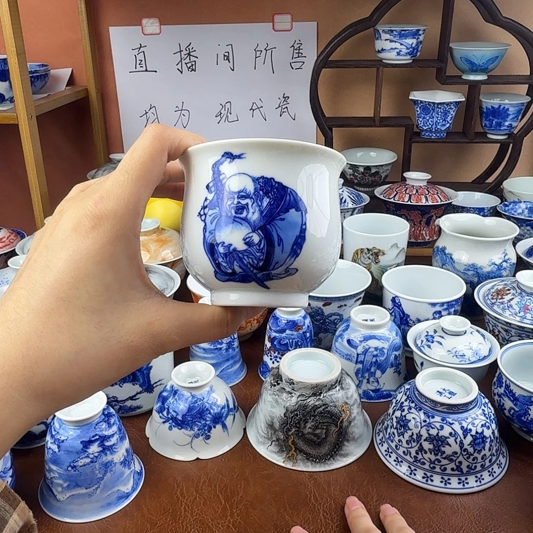 景德镇陶瓷手绘作品