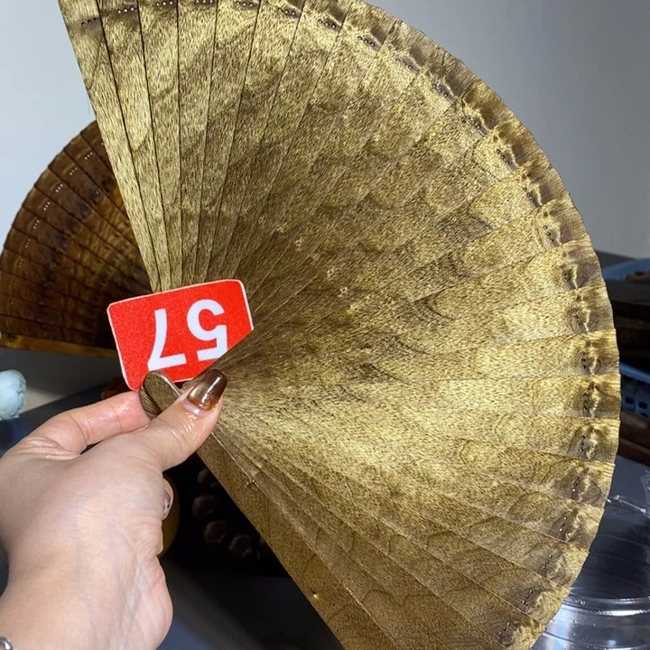金丝楠曙***者金丝楠木扇子