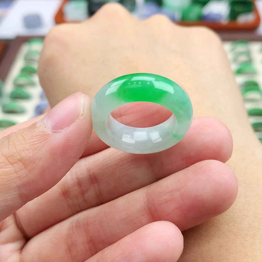 未镶嵌戒指翡翠12号