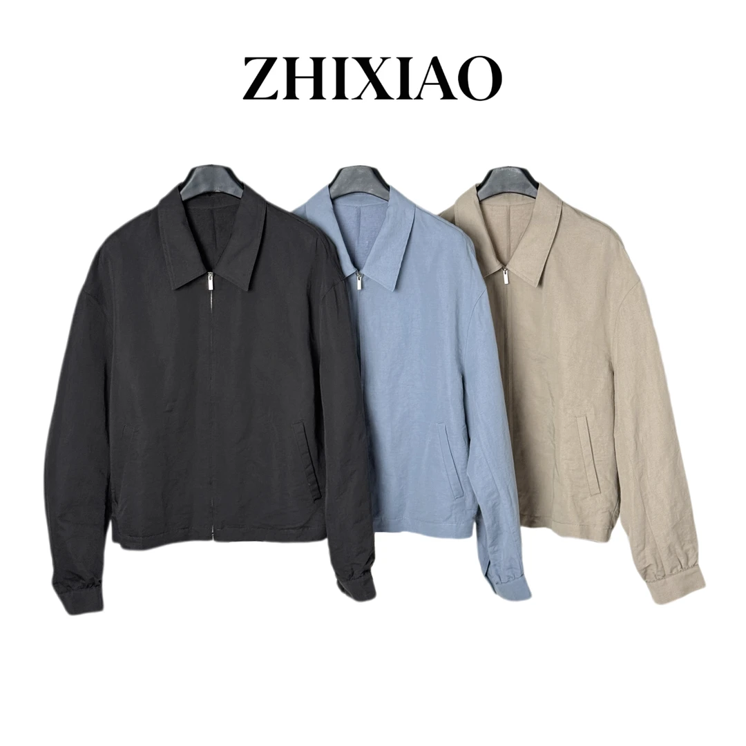 【ZHIXIAO】秋冬新款：翻领拉链外套24511