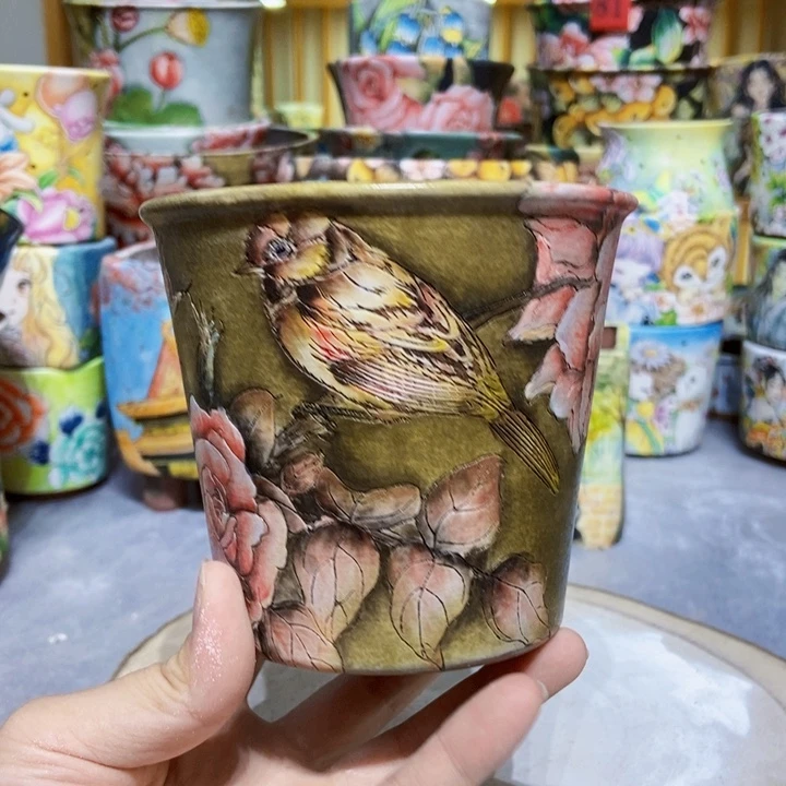 景德镇艺术手绘作品