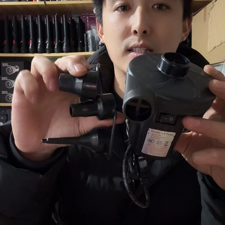 小风机带三个头….