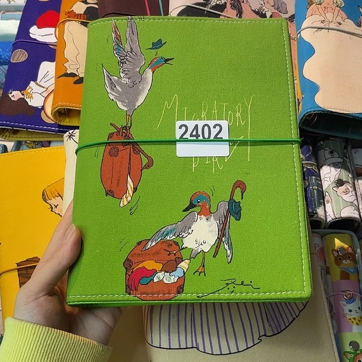 织绣A5活页不加纸2402