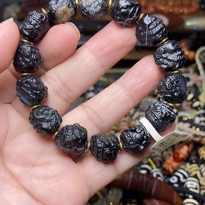 玛瑙/玉髓未镶嵌手链