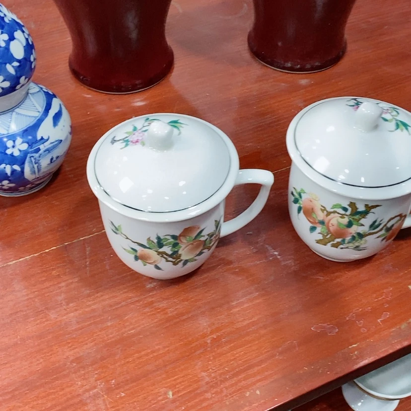【闪购商品】瓷片桃**士景德镇现代工艺品