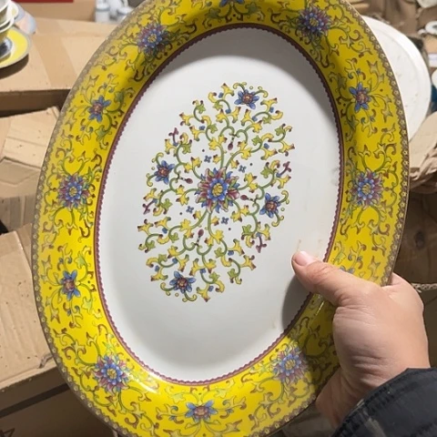 陶瓷12寸盘一个陶瓷