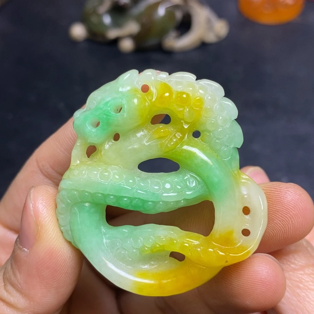 吊坠白玉菩提精品玉