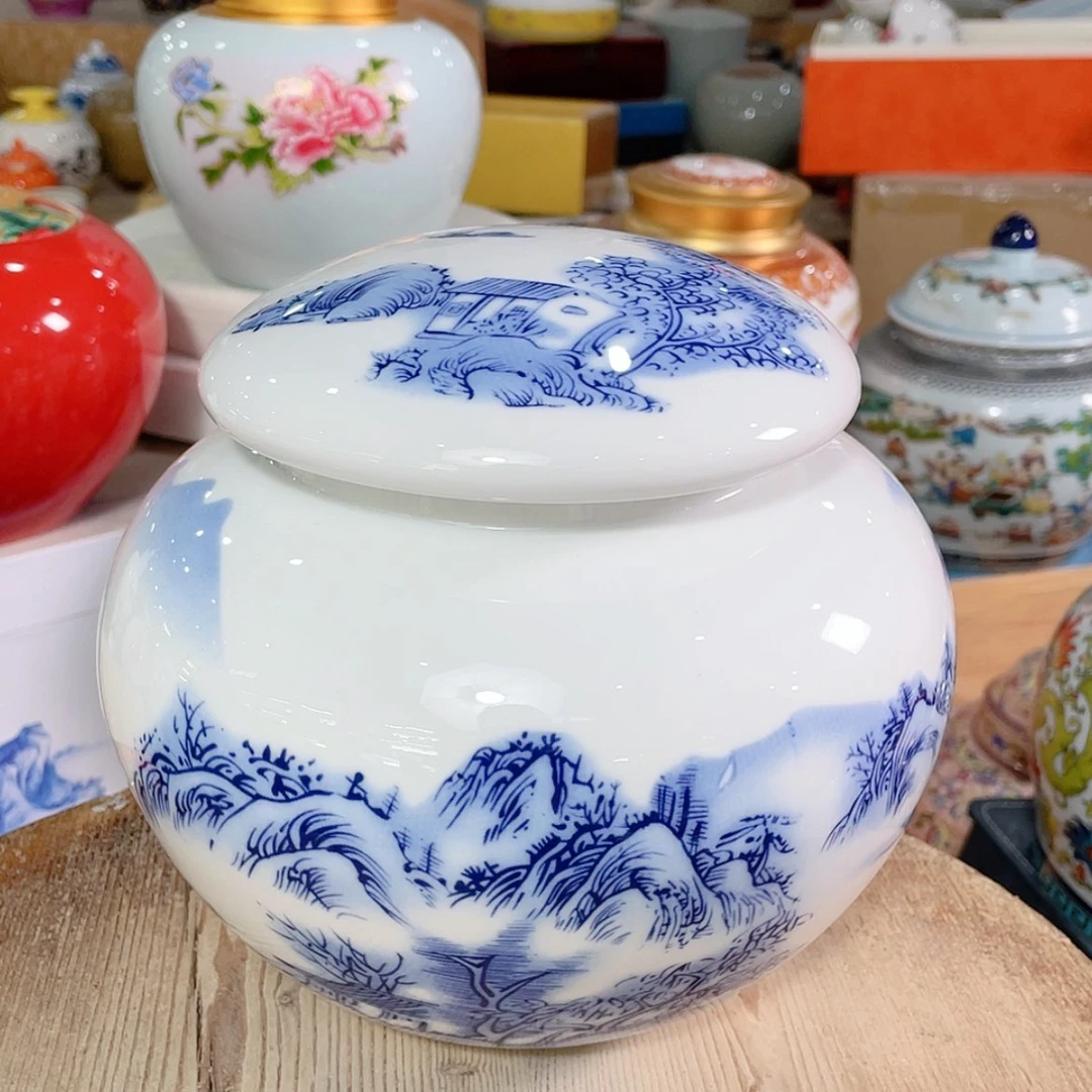 【闪购商品】罐陶瓷茶叶罐密封罐