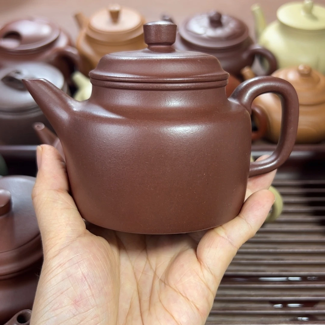 茶壶紫泥龙血砂 德钟 230cc