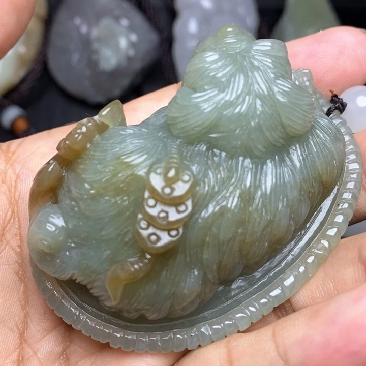 颈饰未镶嵌和田玉