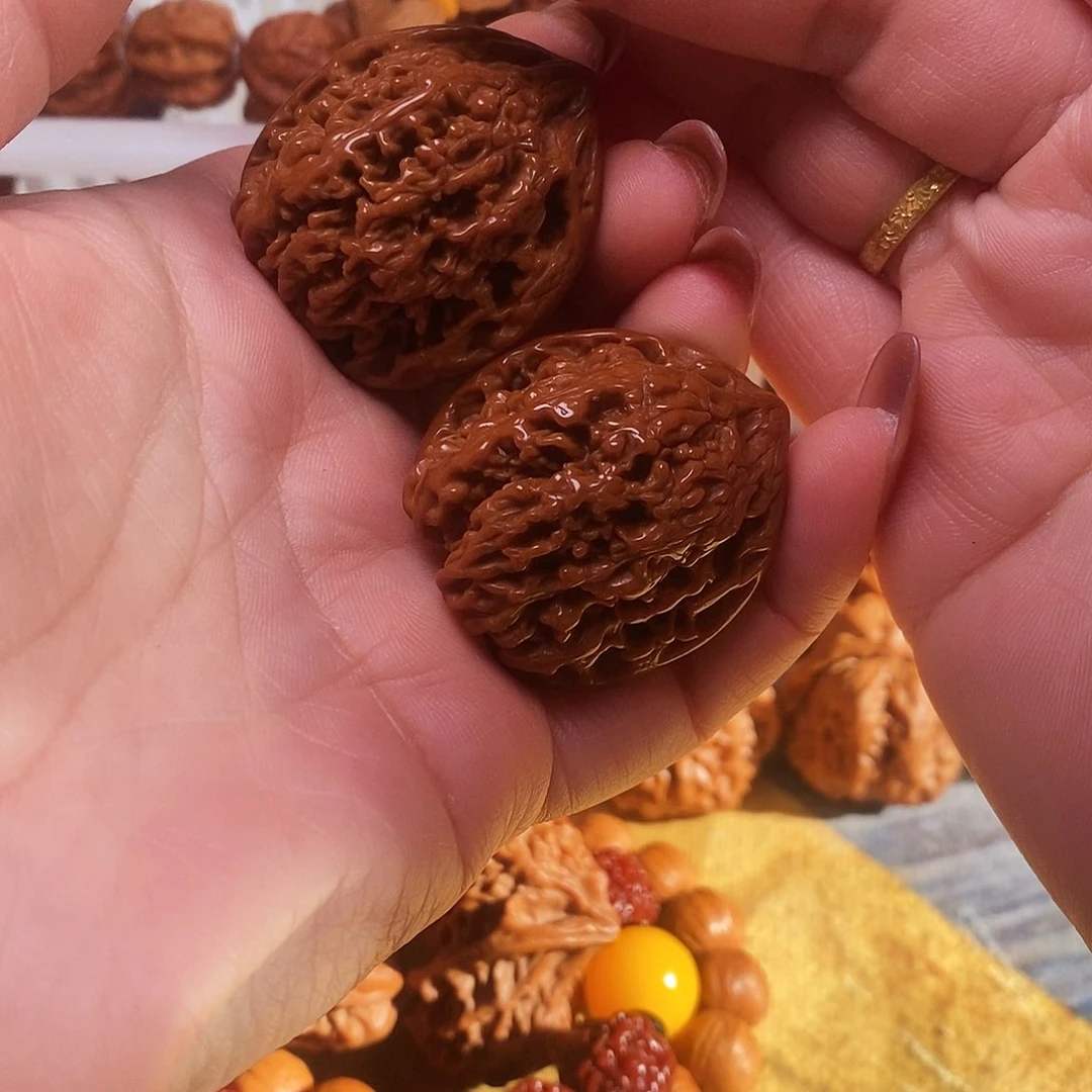 吊坠文玩核桃满天星37