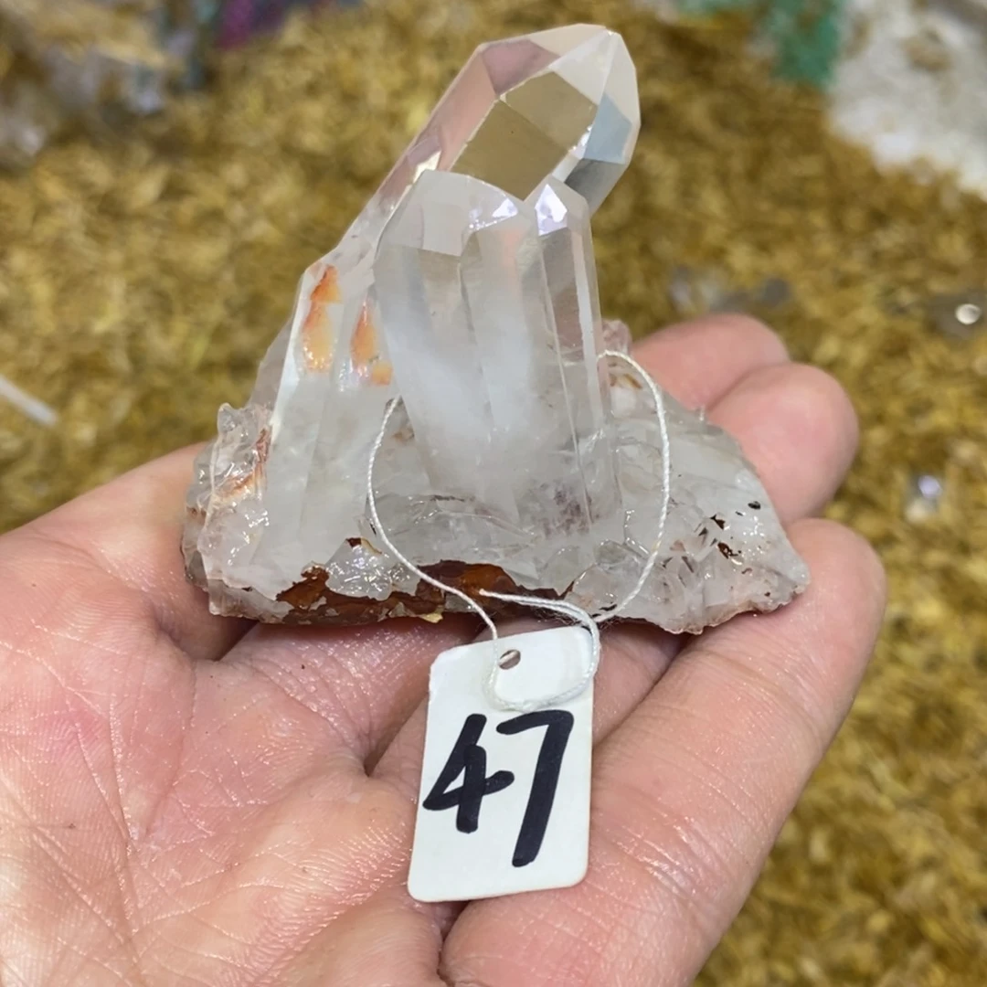 水晶水晶原石摆件未镶嵌