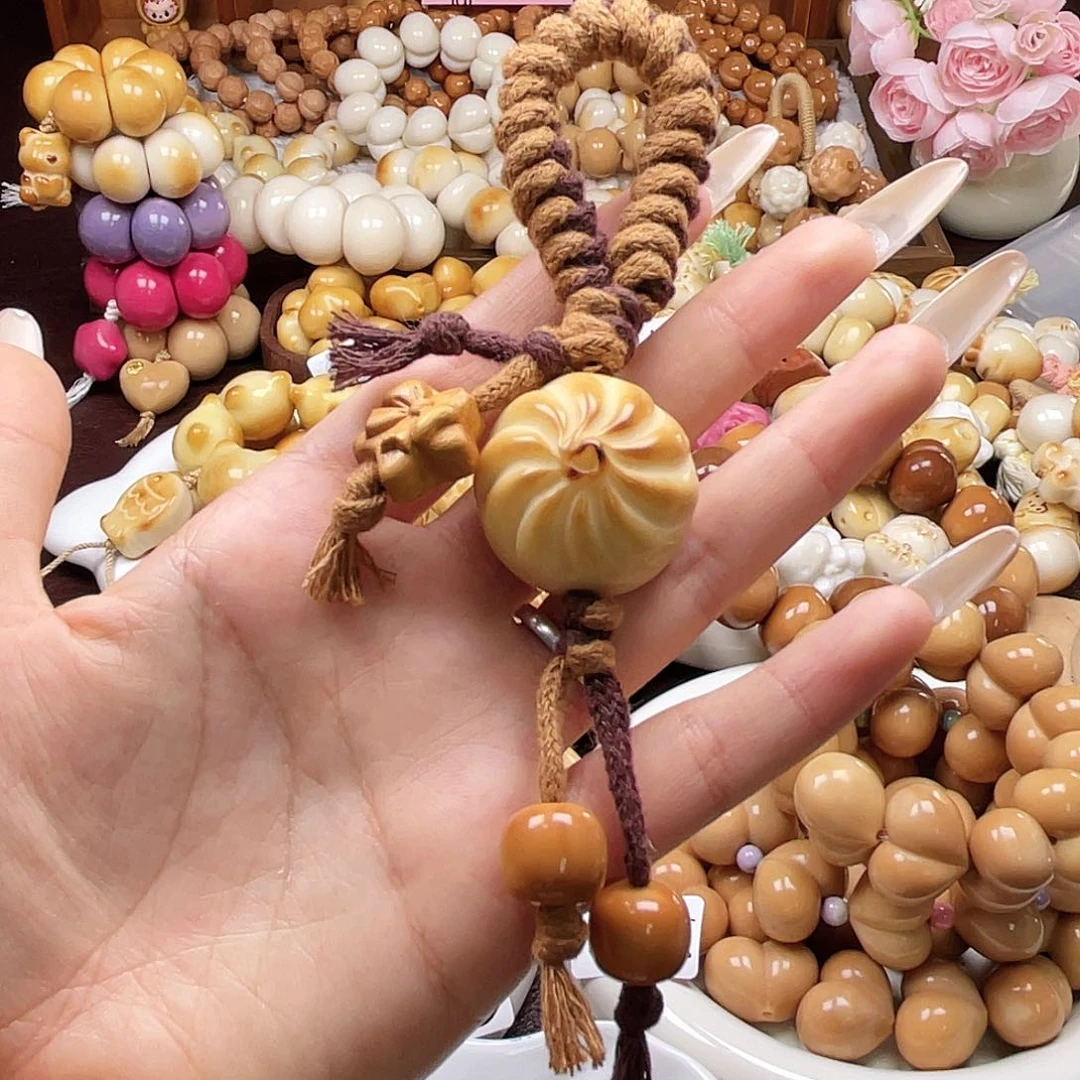 吊坠白玉菩提成品c