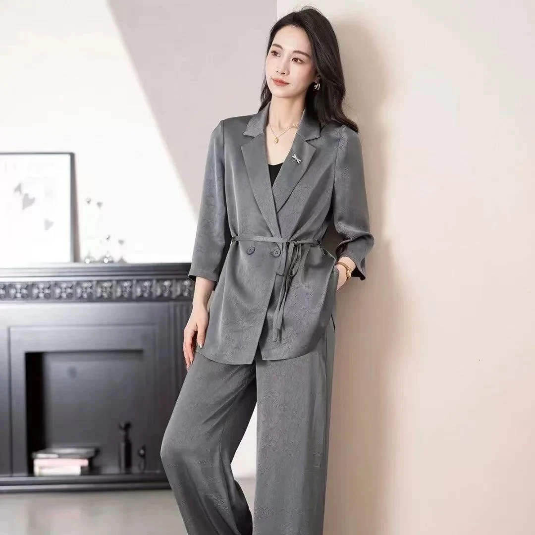 101-123长袖常规款减龄秋季显瘦女装套装