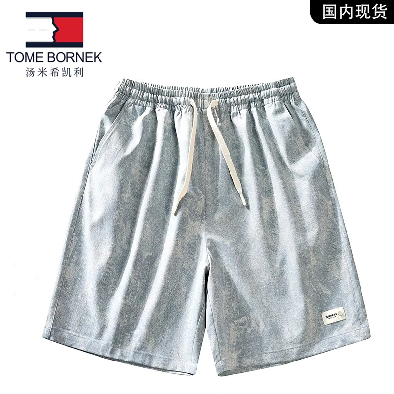 【品牌现货撤柜】TOME BORNEK短裤夏季潮牌男士休闲运动直筒五分裤
