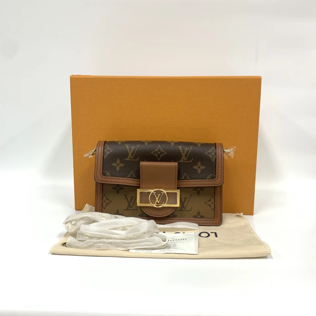 全新未使用 LouisVuitton/路易威登 老花mini 达芙妮单肩斜挎包