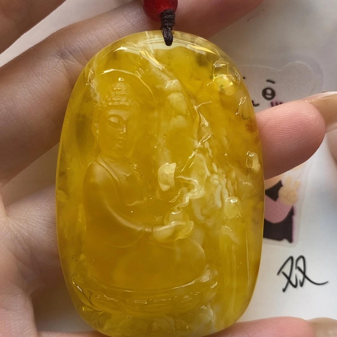 定制琥珀未镶嵌悟道