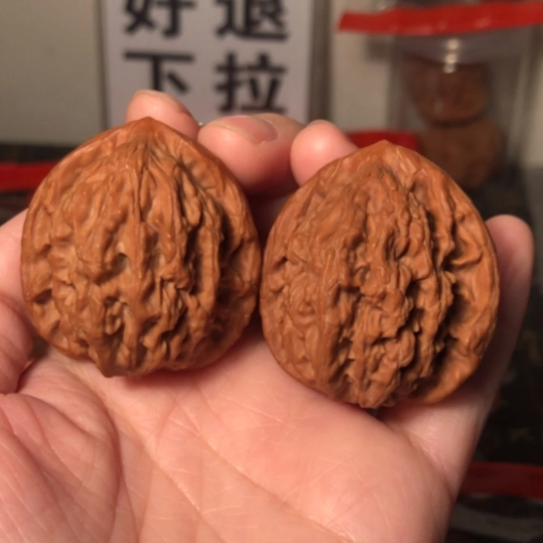 【闪购商品】文玩核桃把件虎头39