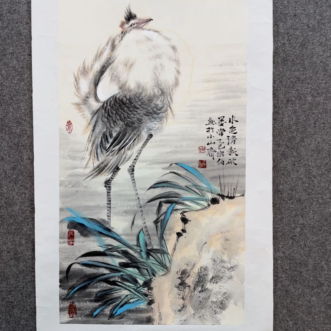 国画谢宗伯老师手绘作品