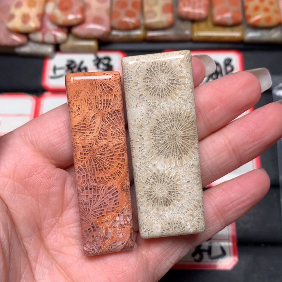 【闪购商品】未镶嵌颈饰硅化玉怪***。