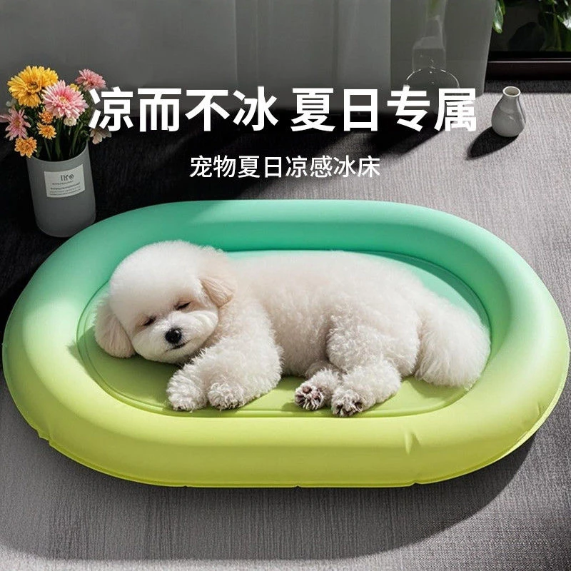 狗狗冰窝宠物夏季降温冰垫猫咪防暑睡垫防撕咬猫窝清凉宠物防水床