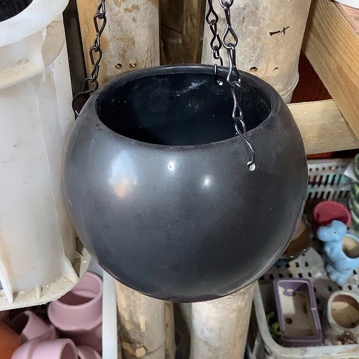 摆件陶盆有孔 微瑕介意勿拍