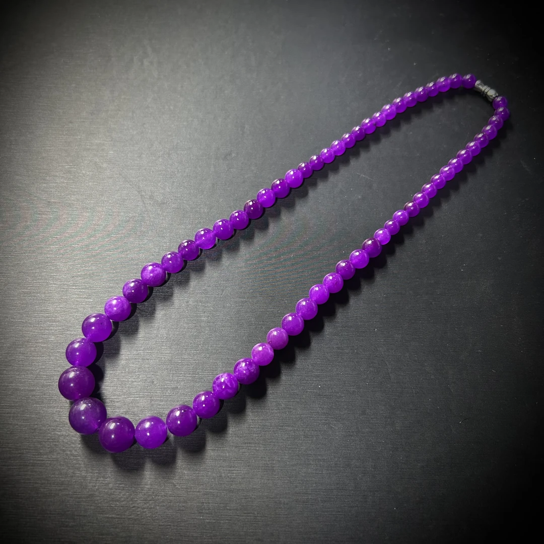 32001509冰种紫塔链（多样性发其一）533