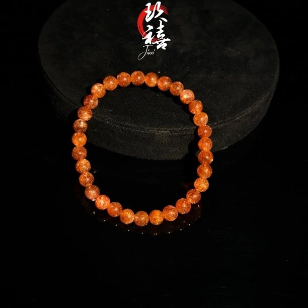 【二妹推荐】高品金太阳单圈手串6mm➕ B8300319 多样性发一