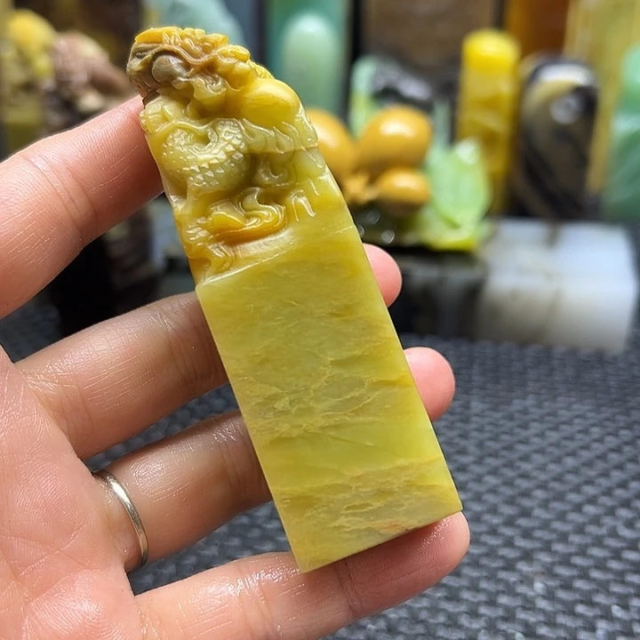 当***归青田石印章石印章石