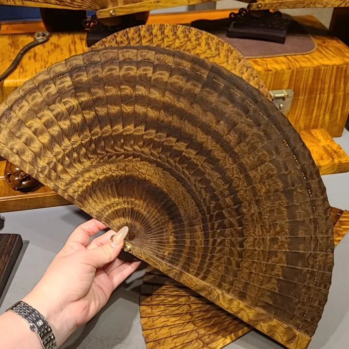 金丝楠24小叶桢楠金丝楠木苏扇阴沉