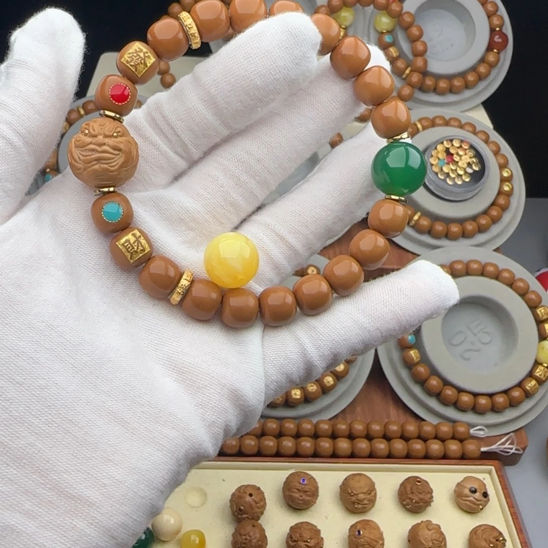 耗***猫猴头核桃吊坠全品老型猴头手串私人订制特价福利