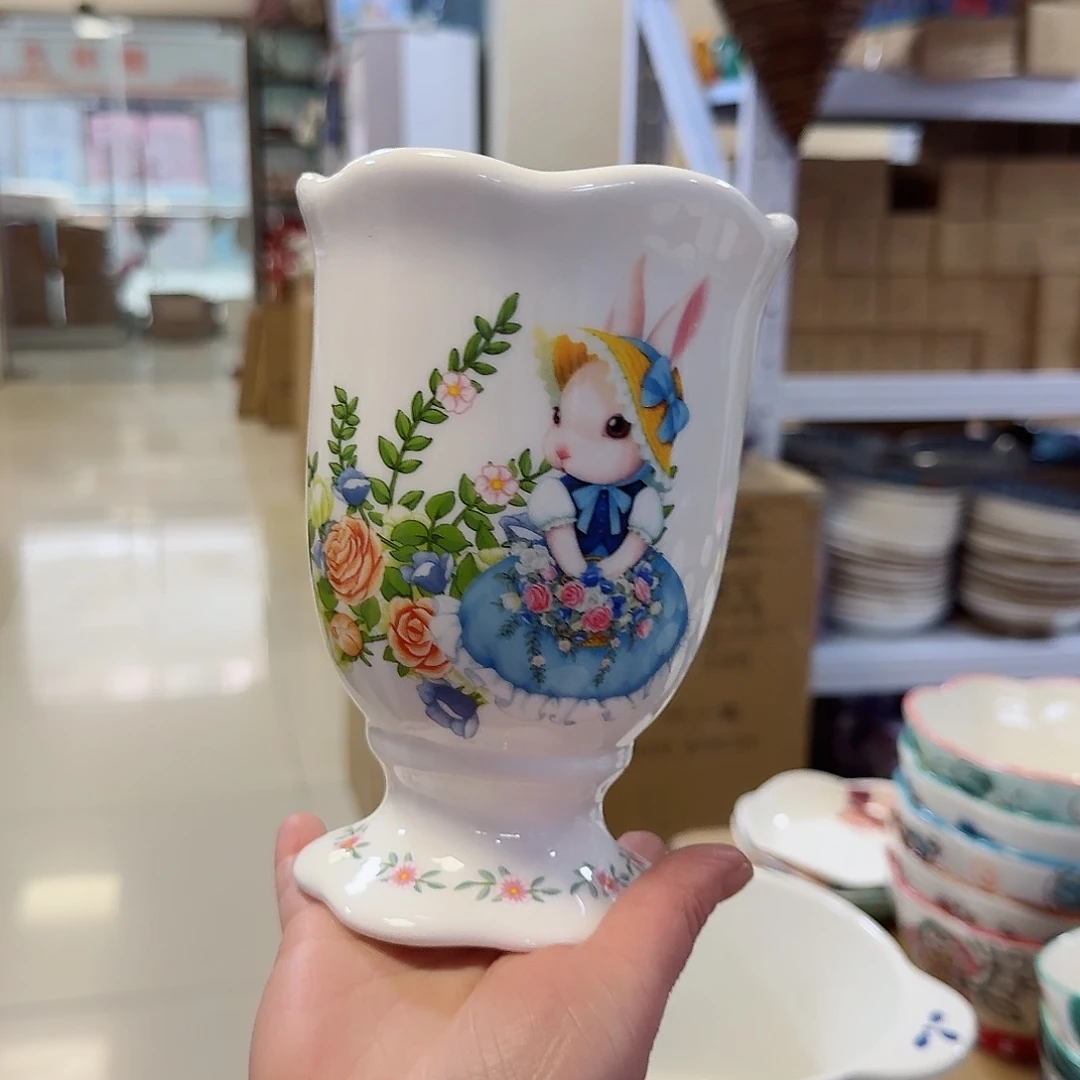 瓷南瓜兔筷子桶一只