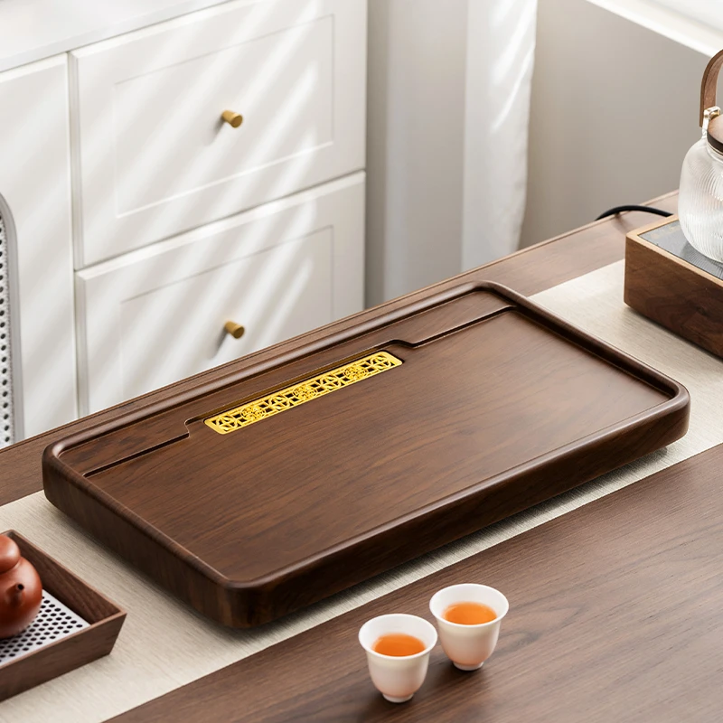 实木茶盘2025新款家用办公室客厅高端干泡实用功夫茶台托盘