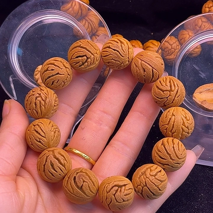 桃核吊坠博雅桃核18