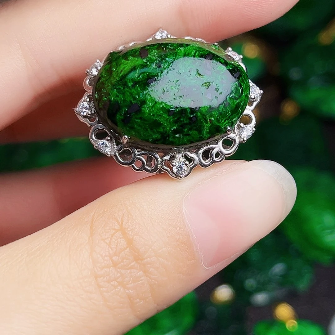 颈饰银S925镶嵌翡翠多样性