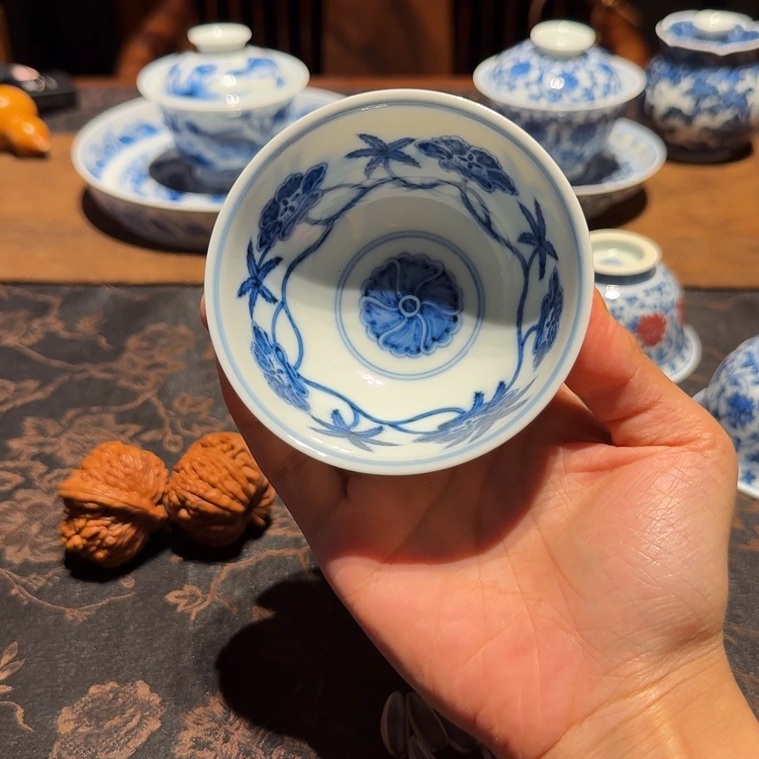 盖碗望月怀古望月怀古