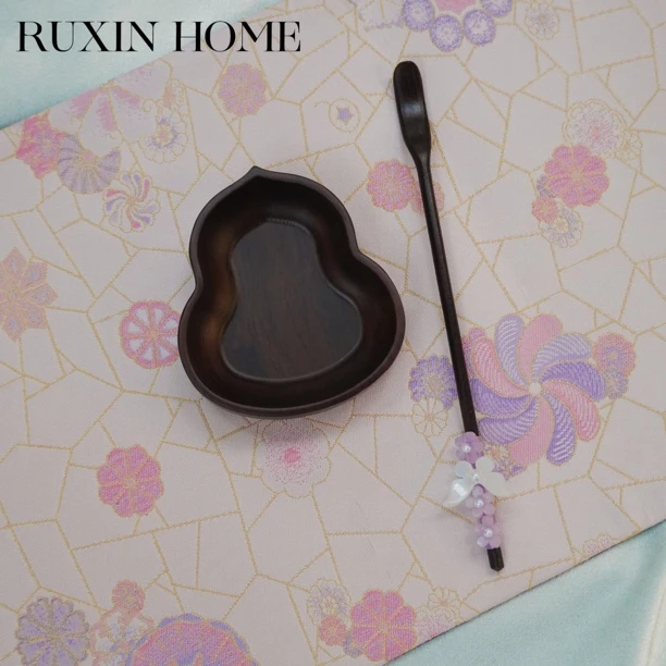 如馨·实木葫芦茶则称茶器 茶拨